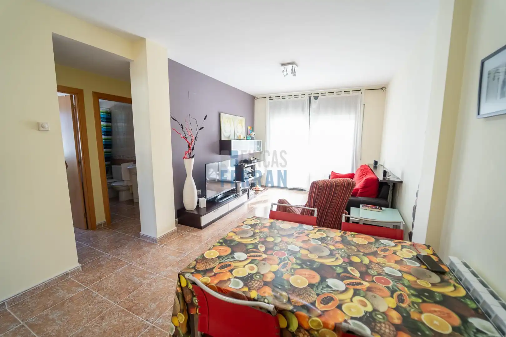 Sala d'estar de Apartament en venda en El Vendrell amb Aire condicionat, Calefacció i Terrassa