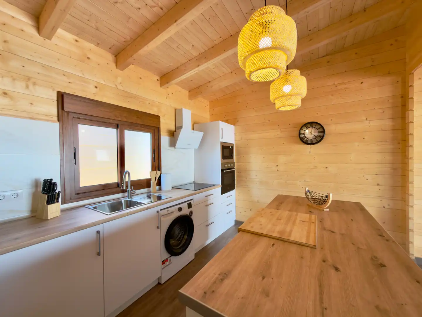 Cocina de Casa o chalet de alquiler en Chiclana de la Frontera con Aire acondicionado, Calefacción y Terraza