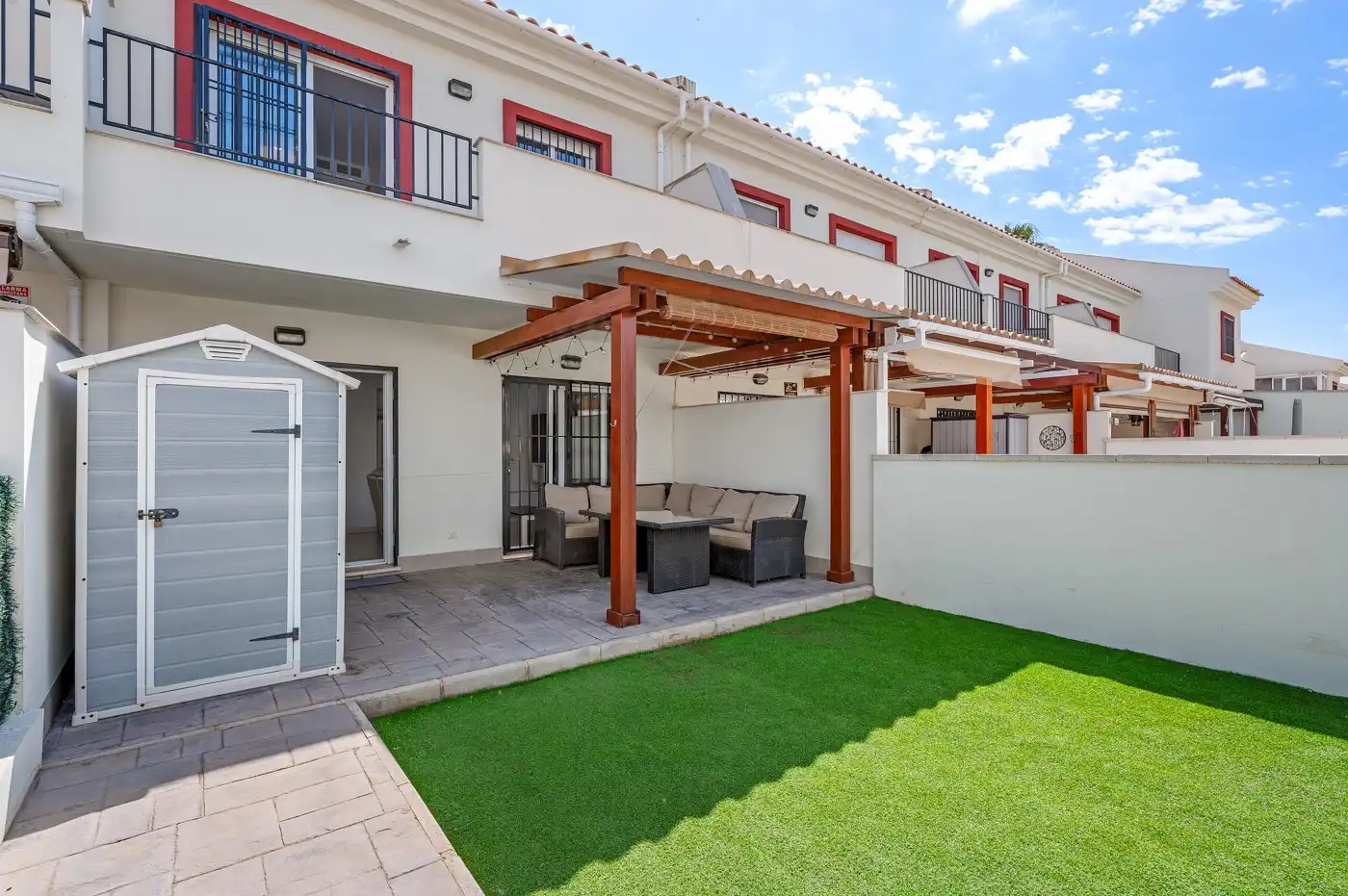 Terrace of Detached homes for sale in Rojales  with Air Conditioner, Terrace and Storage room