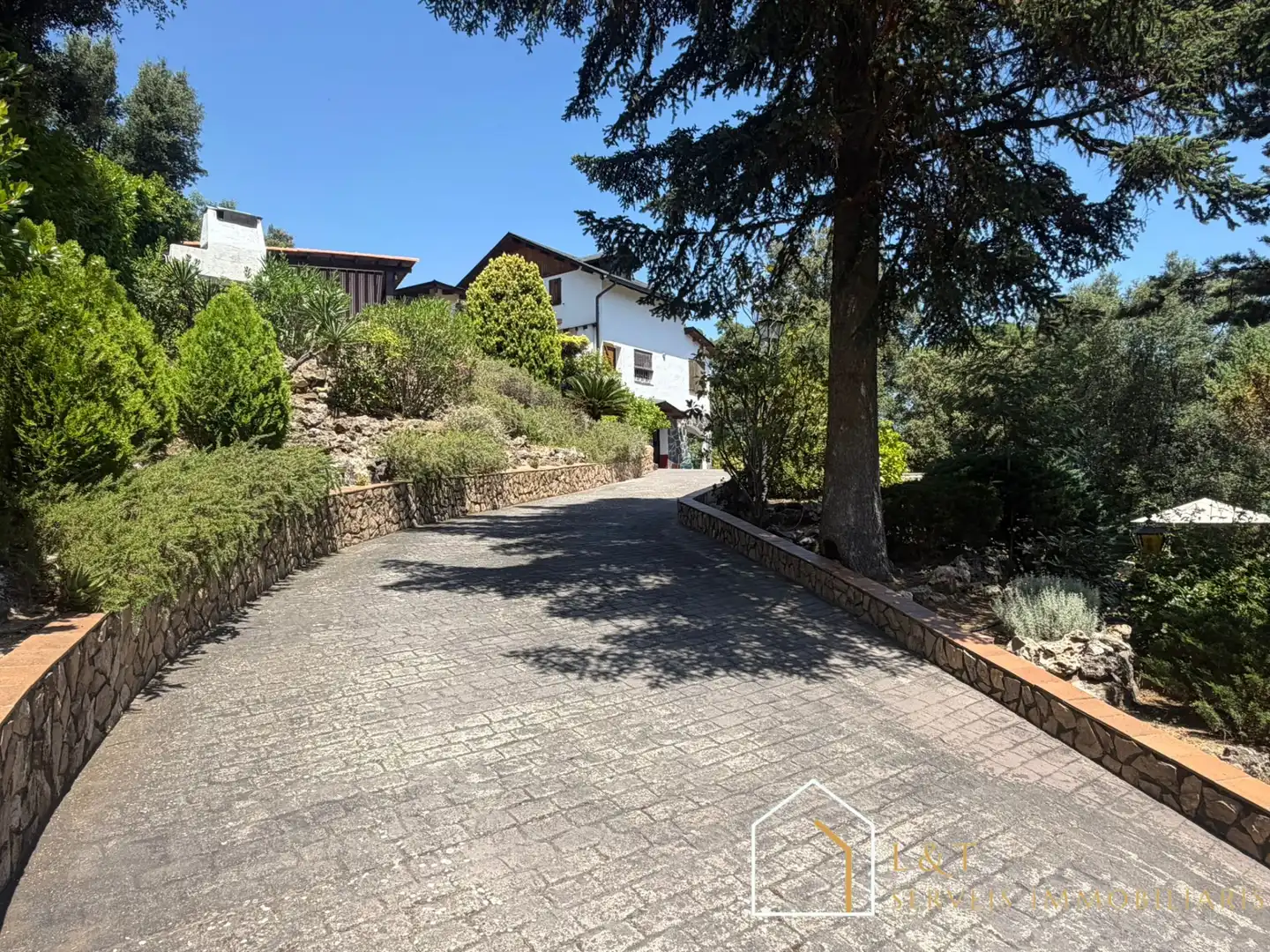 Vista exterior de Casa o chalet en venta en Vallgorguina con Calefacción, Jardín privado y Parquet