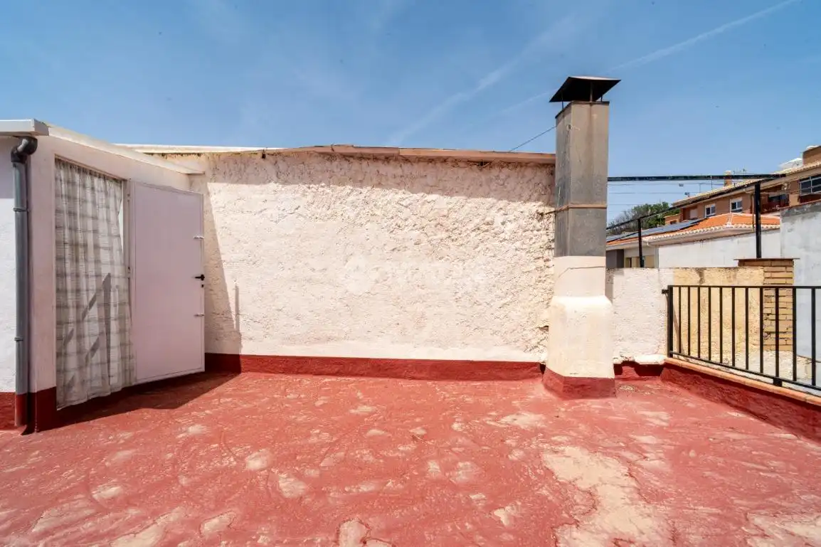 Terrasse von Einfamilien-Reihenhaus zum Verkauf in Lanjarón mit Klimaanlage, Heizung und Terrasse