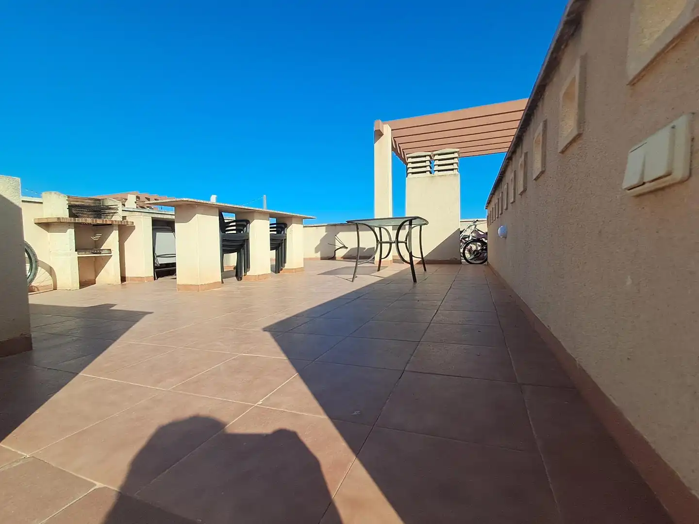 Terrasse von Dachboden zum Verkauf in Águilas mit Klimaanlage, Heizung und Privatgarten