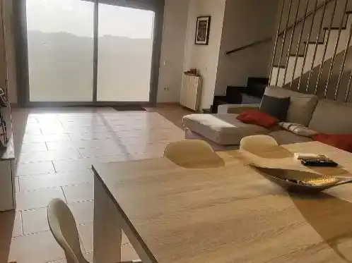 Sala d'estar de Casa o xalet en venda en La Roca del Vallès amb Aire condicionat