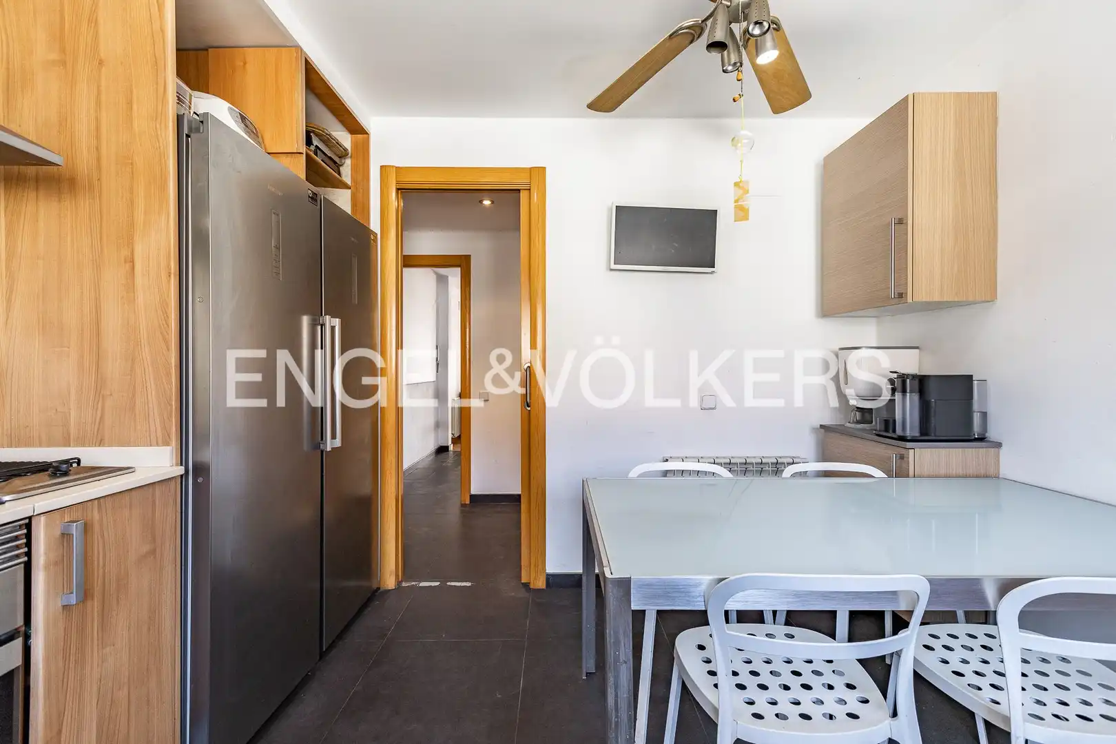 Cocina de Casa adosada en venta en Sabadell con Calefacción, Terraza y Balcón