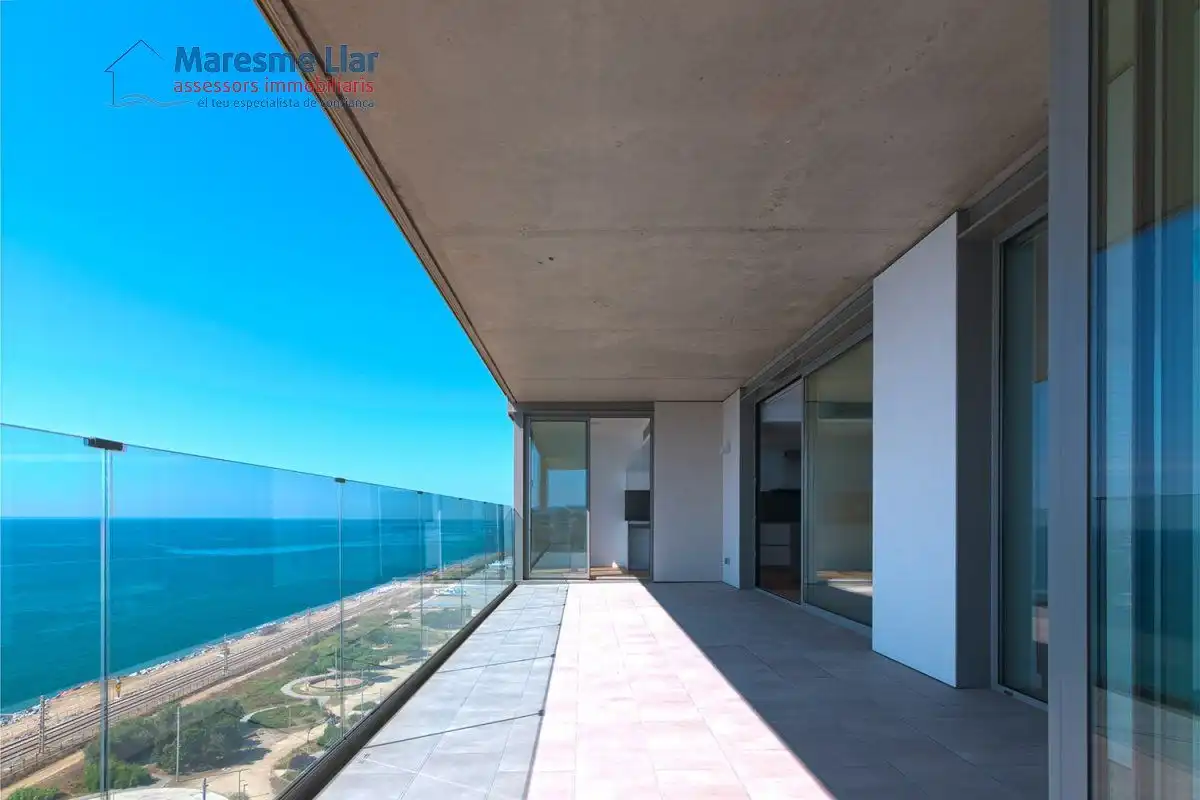 Terraza de Piso en venta en Mataró con Calefacción, Parquet y Terraza