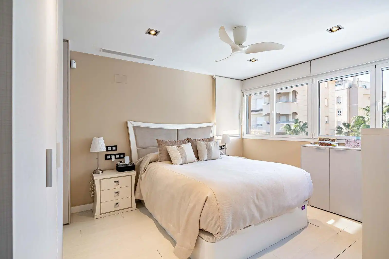 Bedroom of Houses for rent in Roquetas de Mar  with Air Conditioner, Heating and Terrace