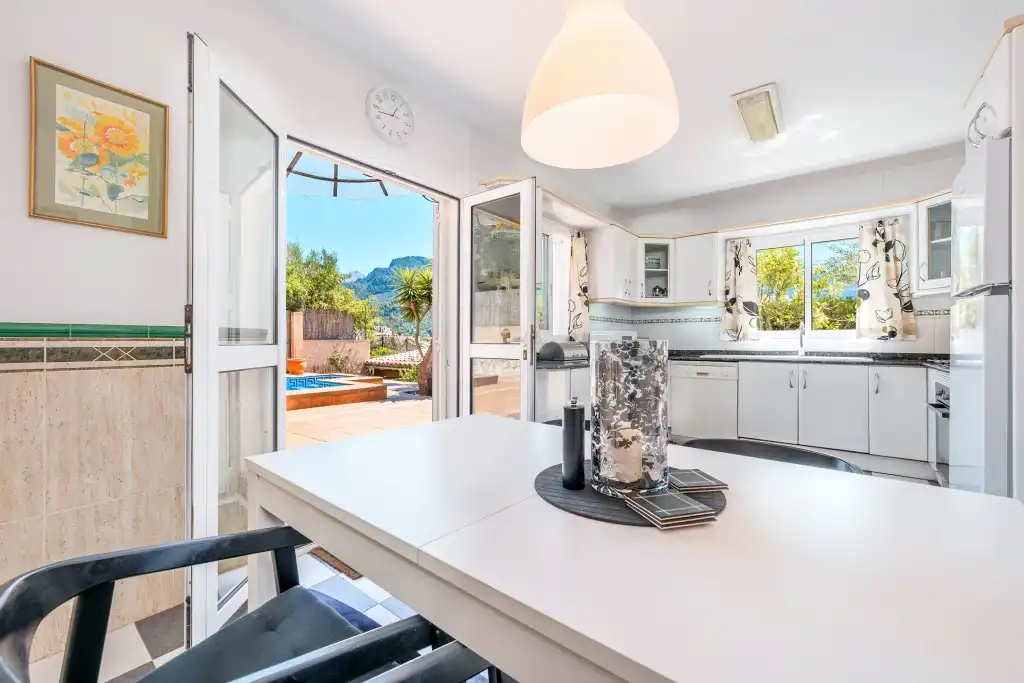 Kitchen of Houses for sale in Sóller  with Air Conditioner, Heating and Private garden