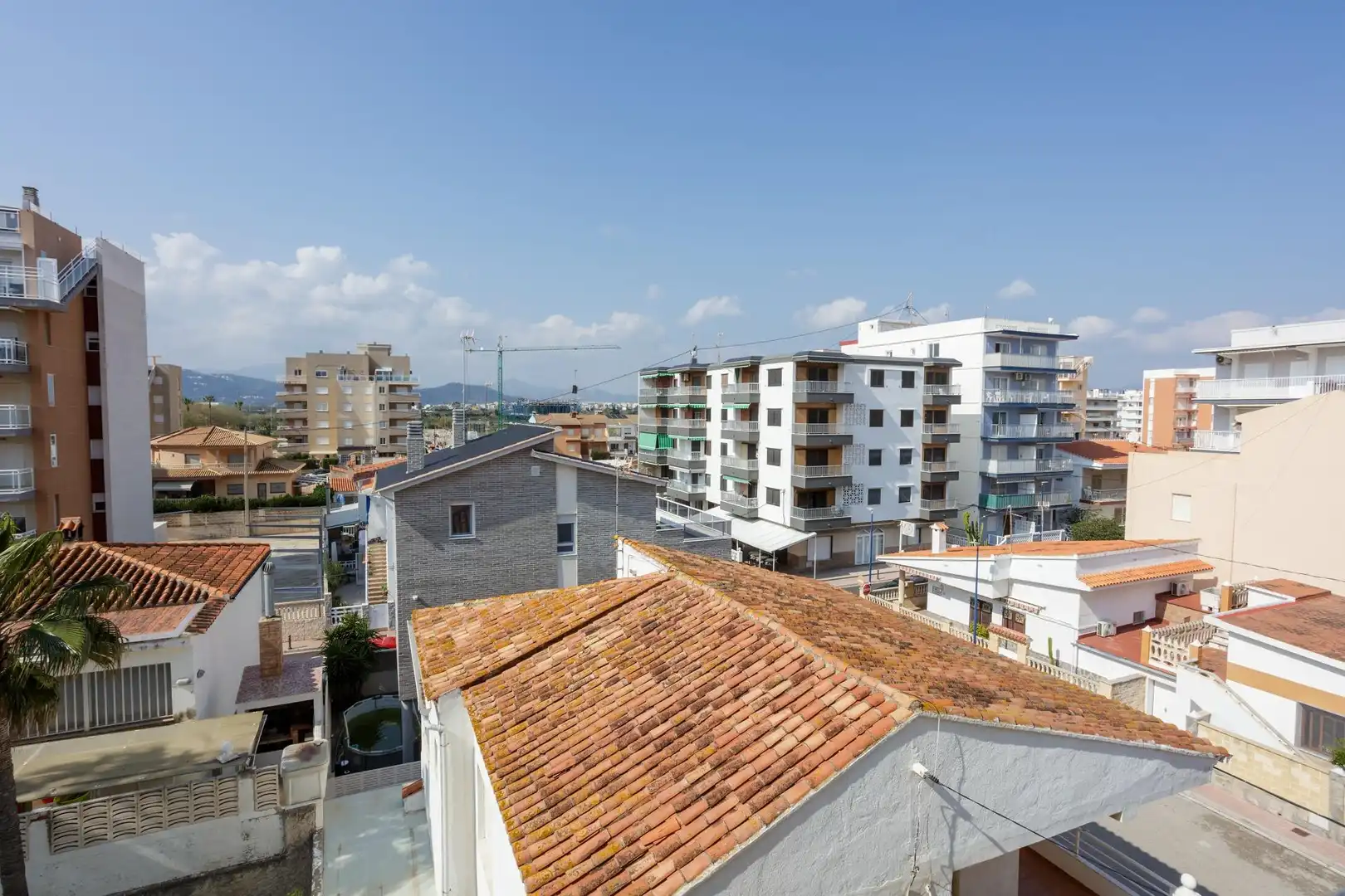 Vista exterior de Ático en venta en Piles con Aire acondicionado, Calefacción y Jardín privado