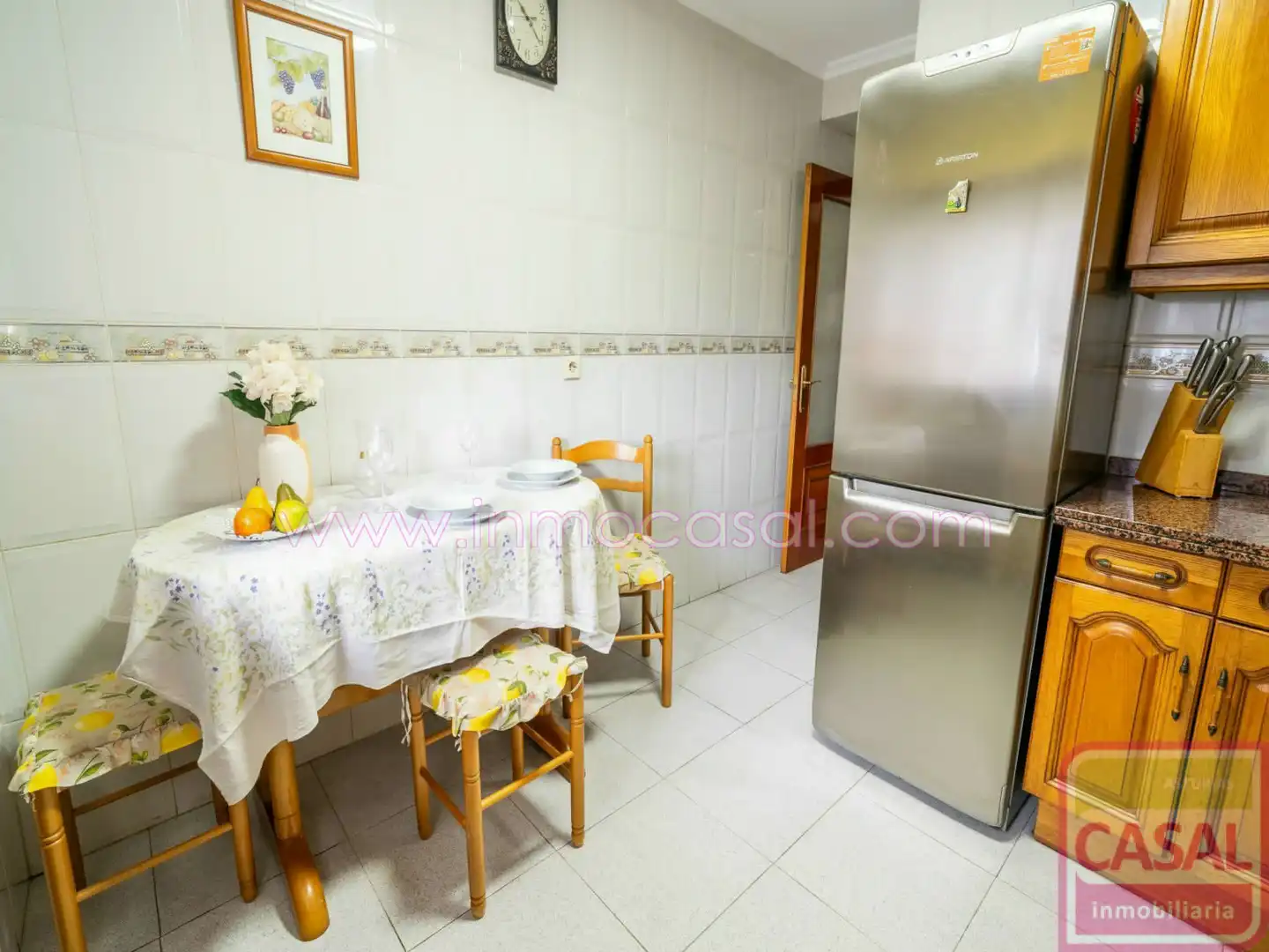 Cocina de Piso en venta en Castrillón con Calefacción, Terraza y Amueblado