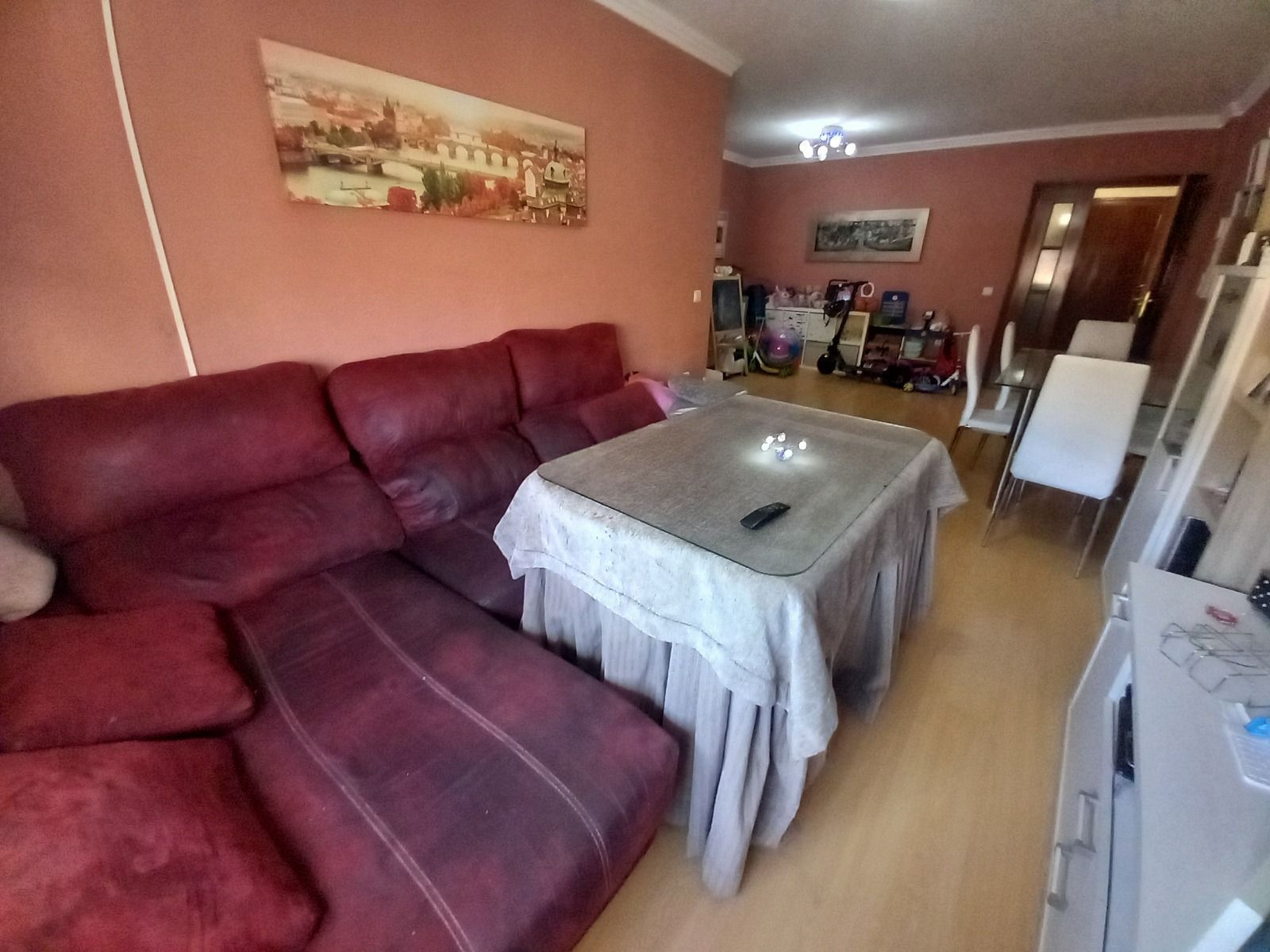 Sala d'estar de Pis en venda en Ronda amb Aire condicionat i Calefacció