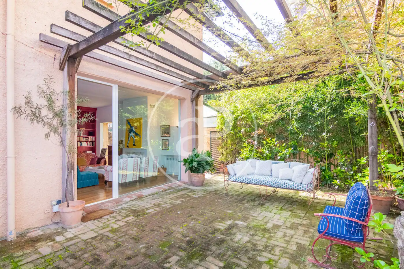 Terrassa de Casa o xalet de lloguer en Madrid amb Aire condicionat, Calefacció i Jardí privat
