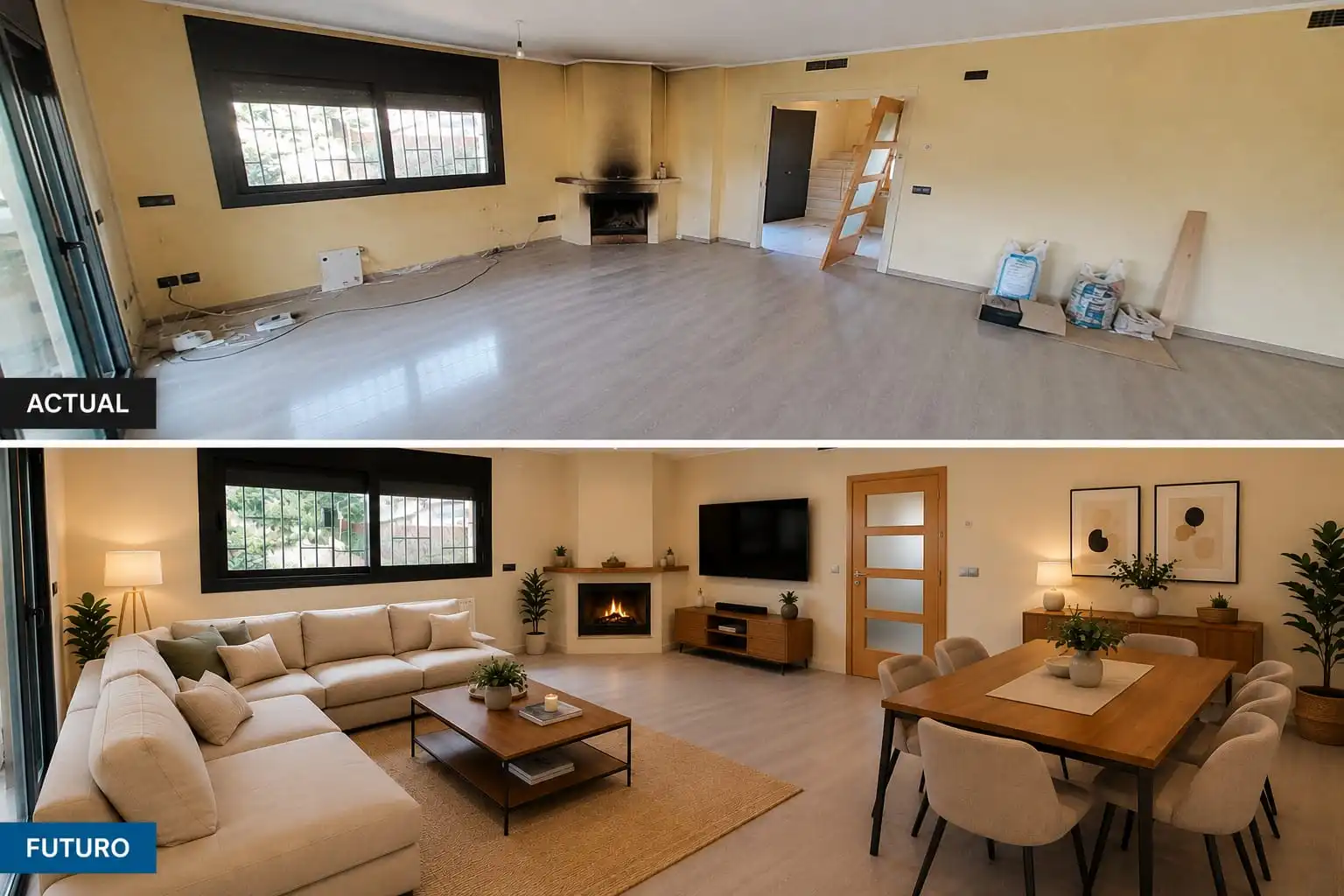 Sala de estar de Casa o chalet en venta en Llinars del Vallès