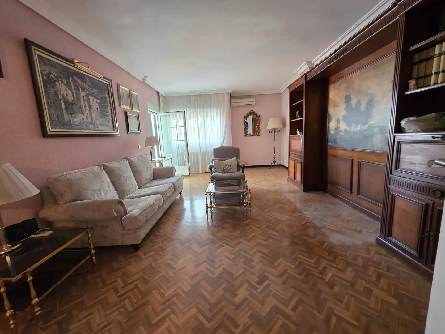 Sala de estar de Piso en venta en Madrid con Aire acondicionado, Calefacción y Parquet