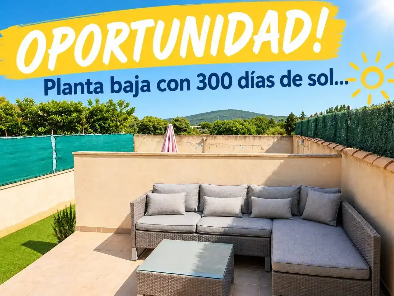 Terrassa de Pis en venda en Santa María del Camí amb Aire condicionat