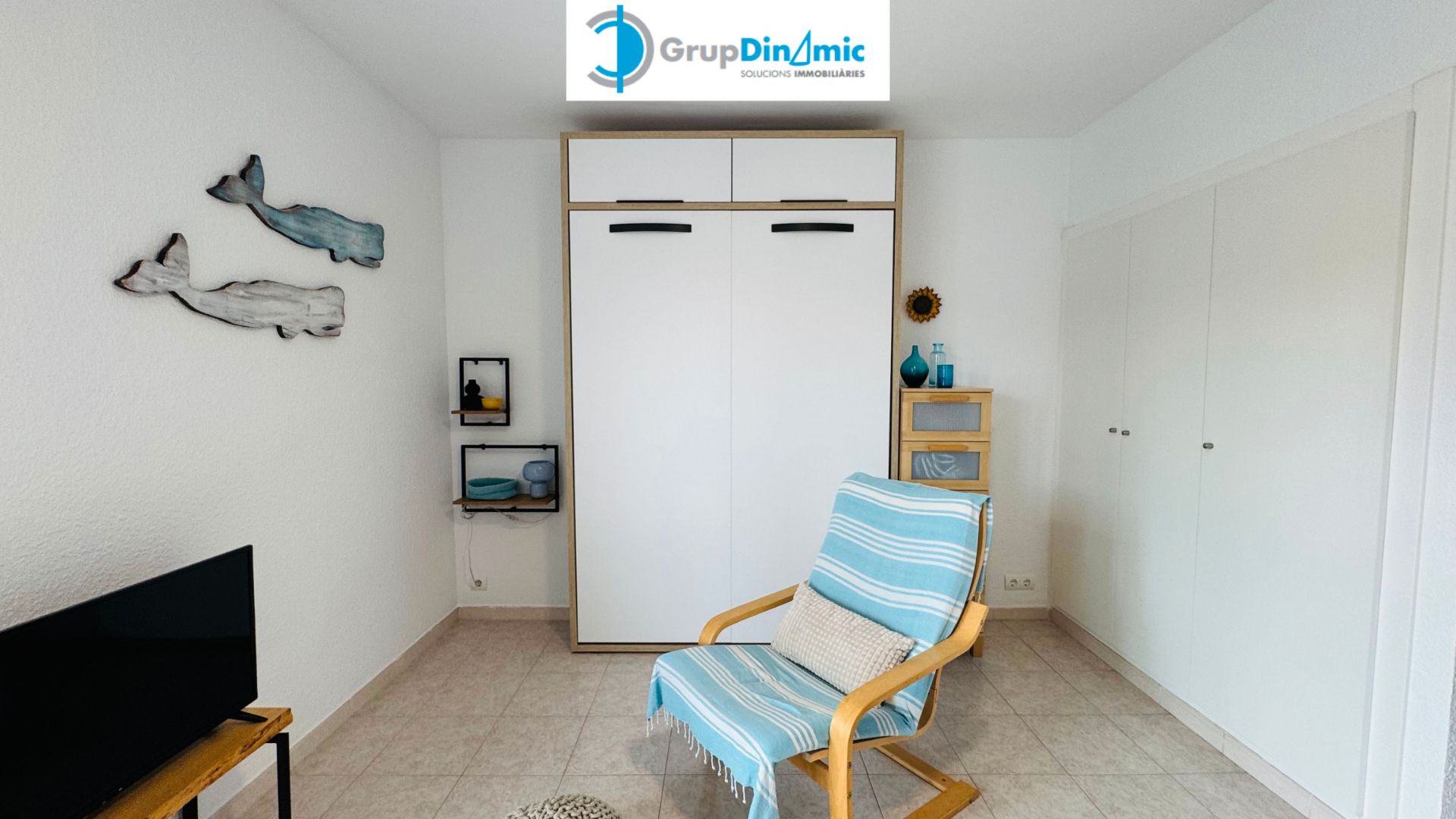Living room of Study for sale in Palamós  with Terrace, Furnished and Oven