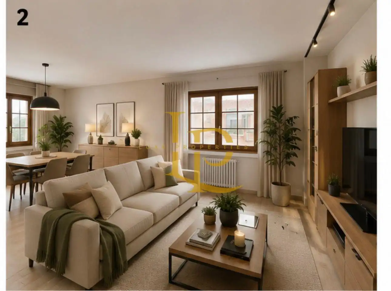 Living room of Houses for sale in Cerdanyola del Vallès  with Heating, Private garden and Terrace