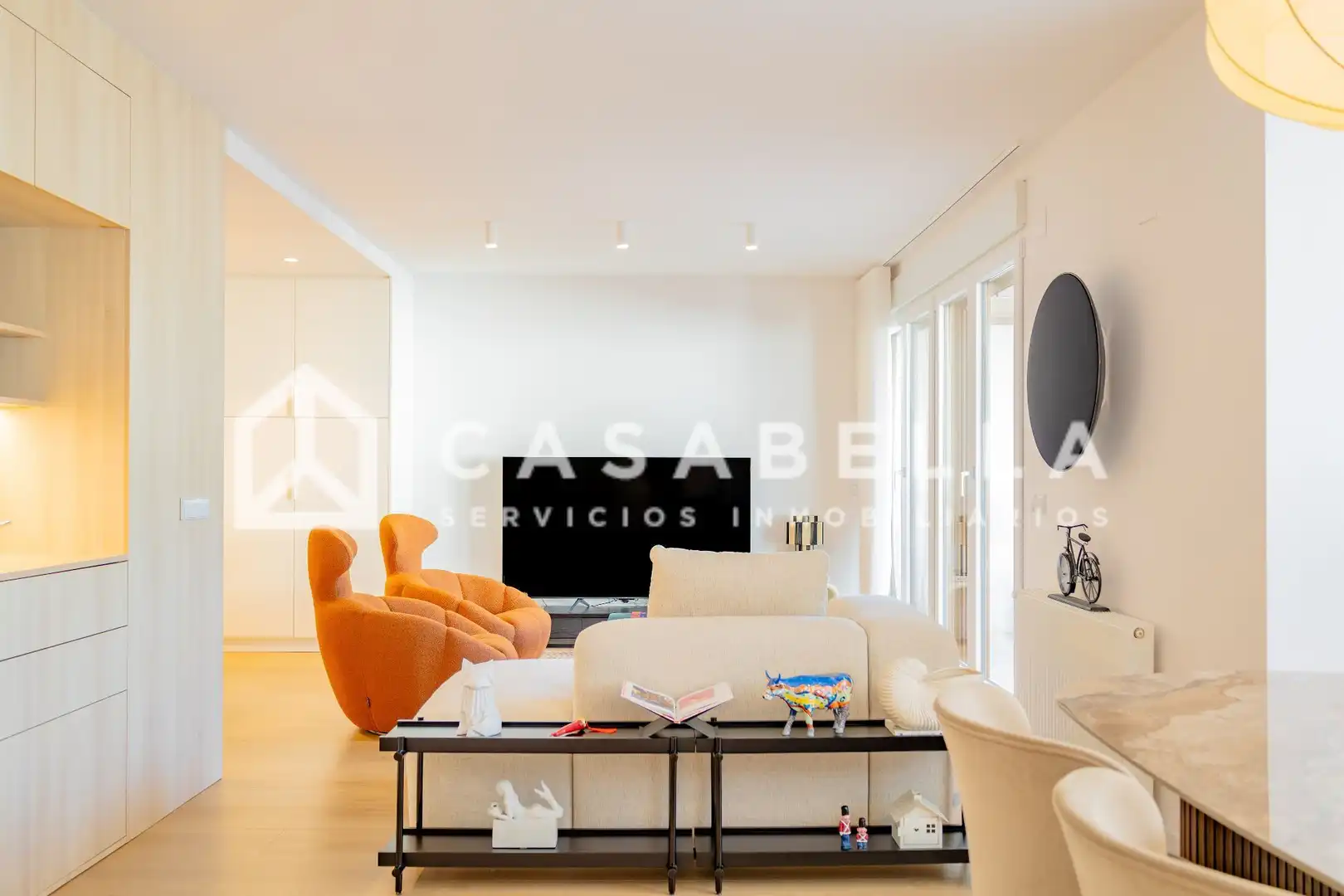 Living room of Flat for sale in Valencia  with Air Conditioner, Heating and Terrace