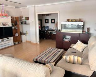 Living room of Flat for sale in  Albacete Capital  with Air Conditioner, Heating and Parquet flooring