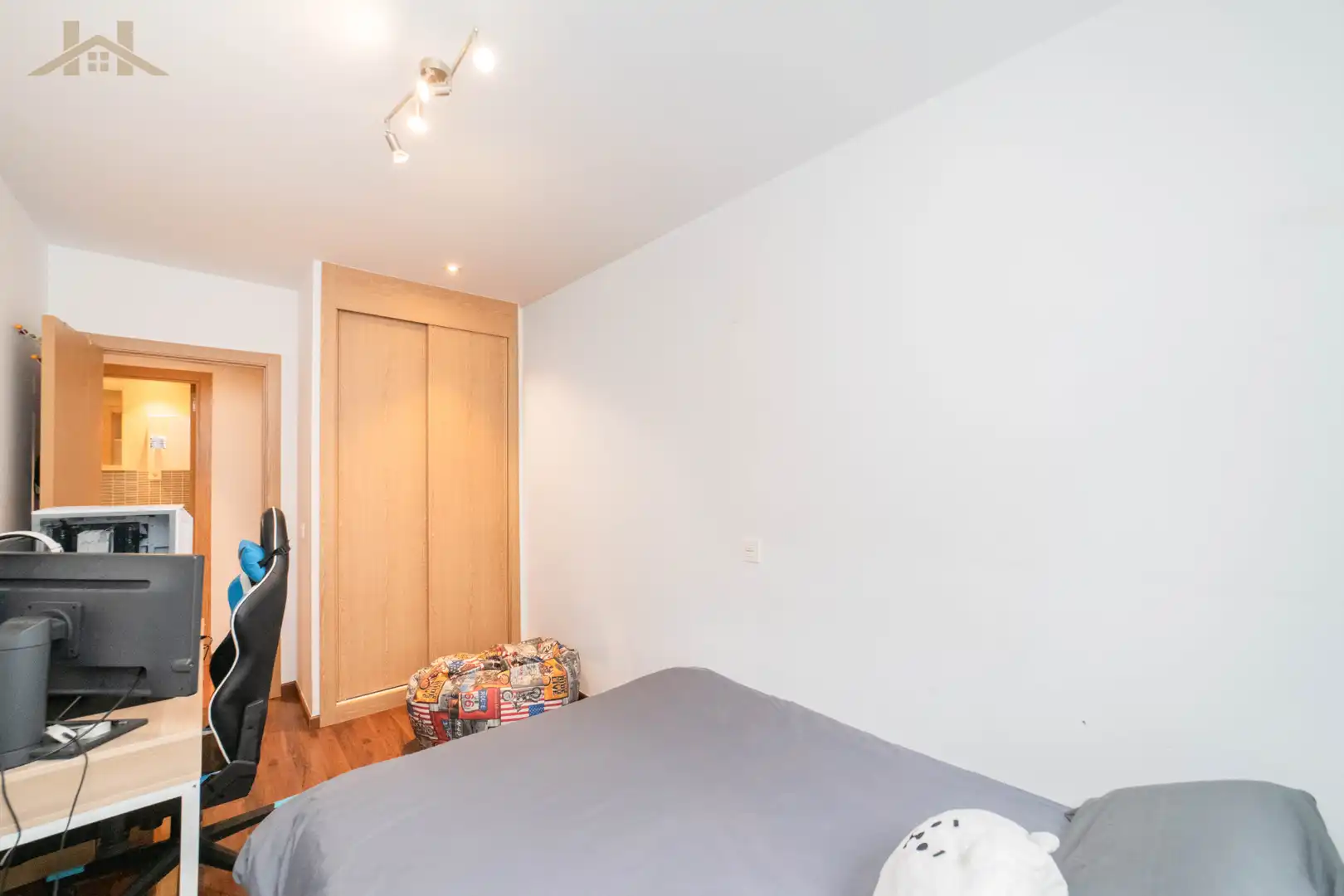 Bedroom of Flat for sale in Arroyomolinos (Madrid)  with Air Conditioner, Heating and Private garden
