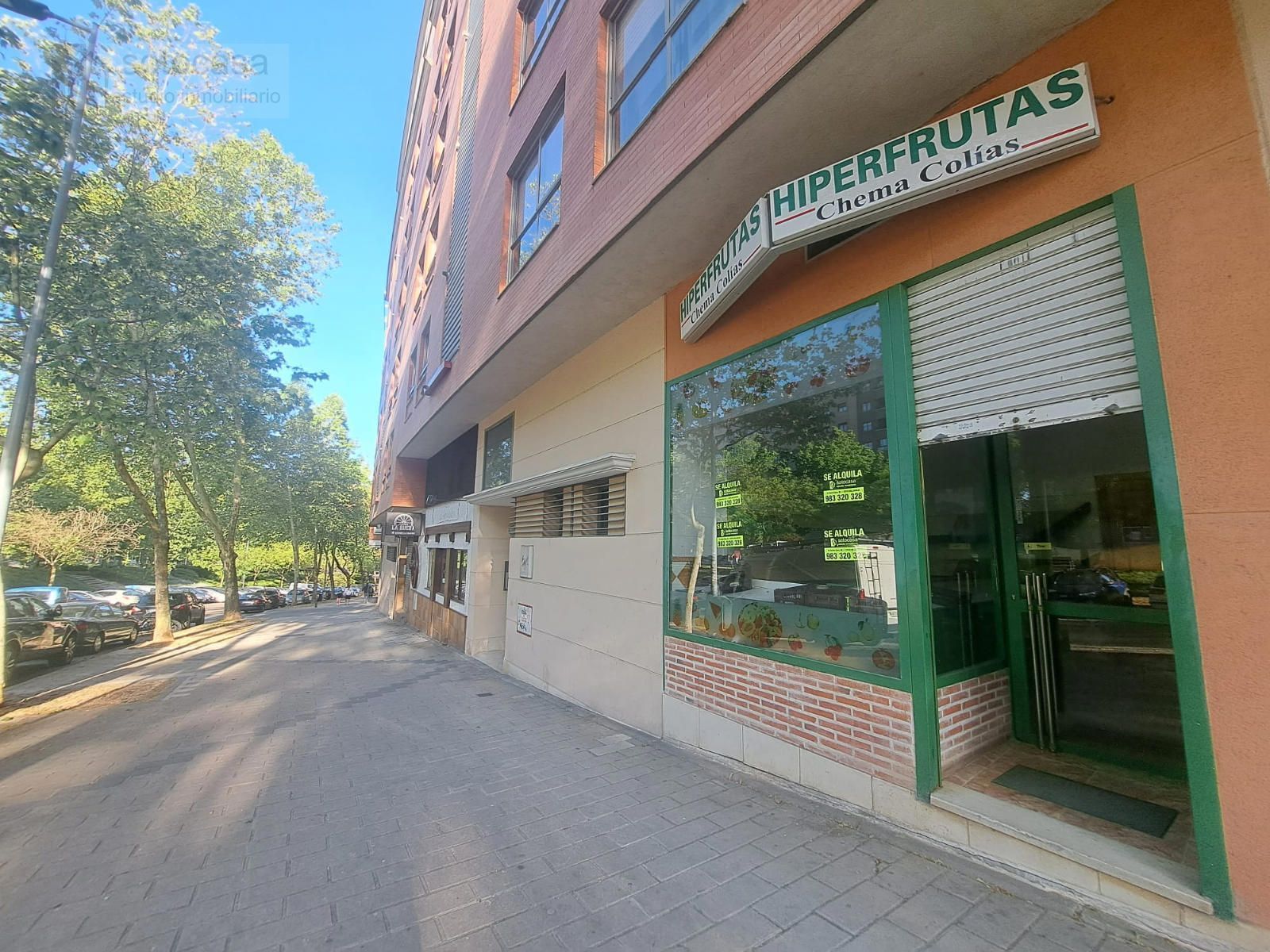 Vista exterior de Local de alquiler en Valladolid Capital