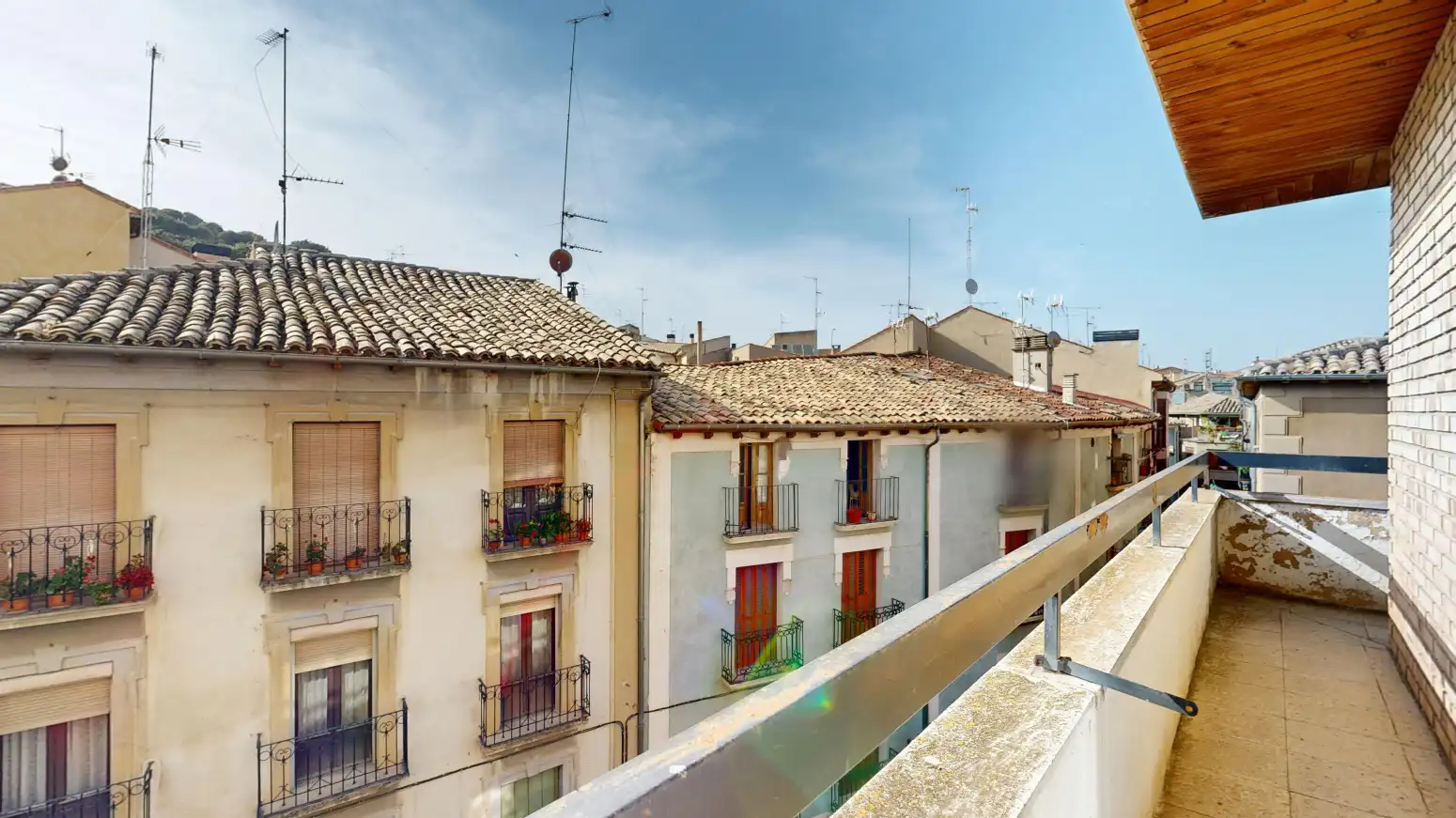 Exterior view of Flat for sale in Tafalla  with Heating, Parquet flooring and Terrace