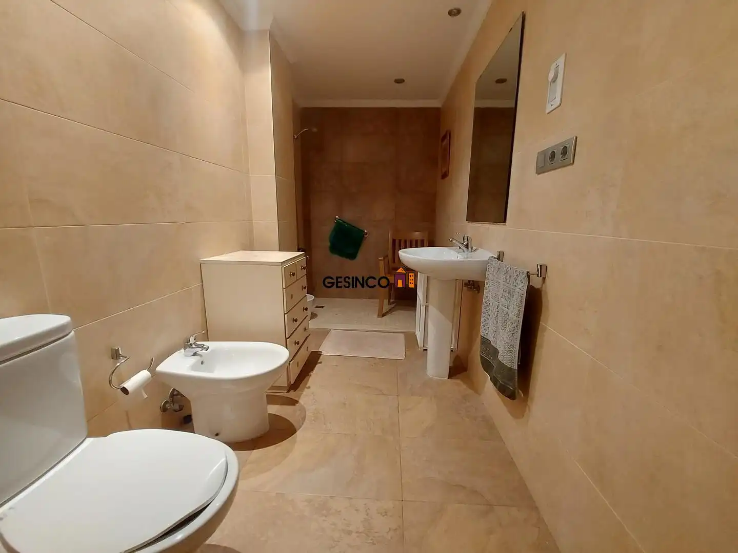 Badezimmer von Wohnung zum Verkauf in Xàtiva mit Balkon
