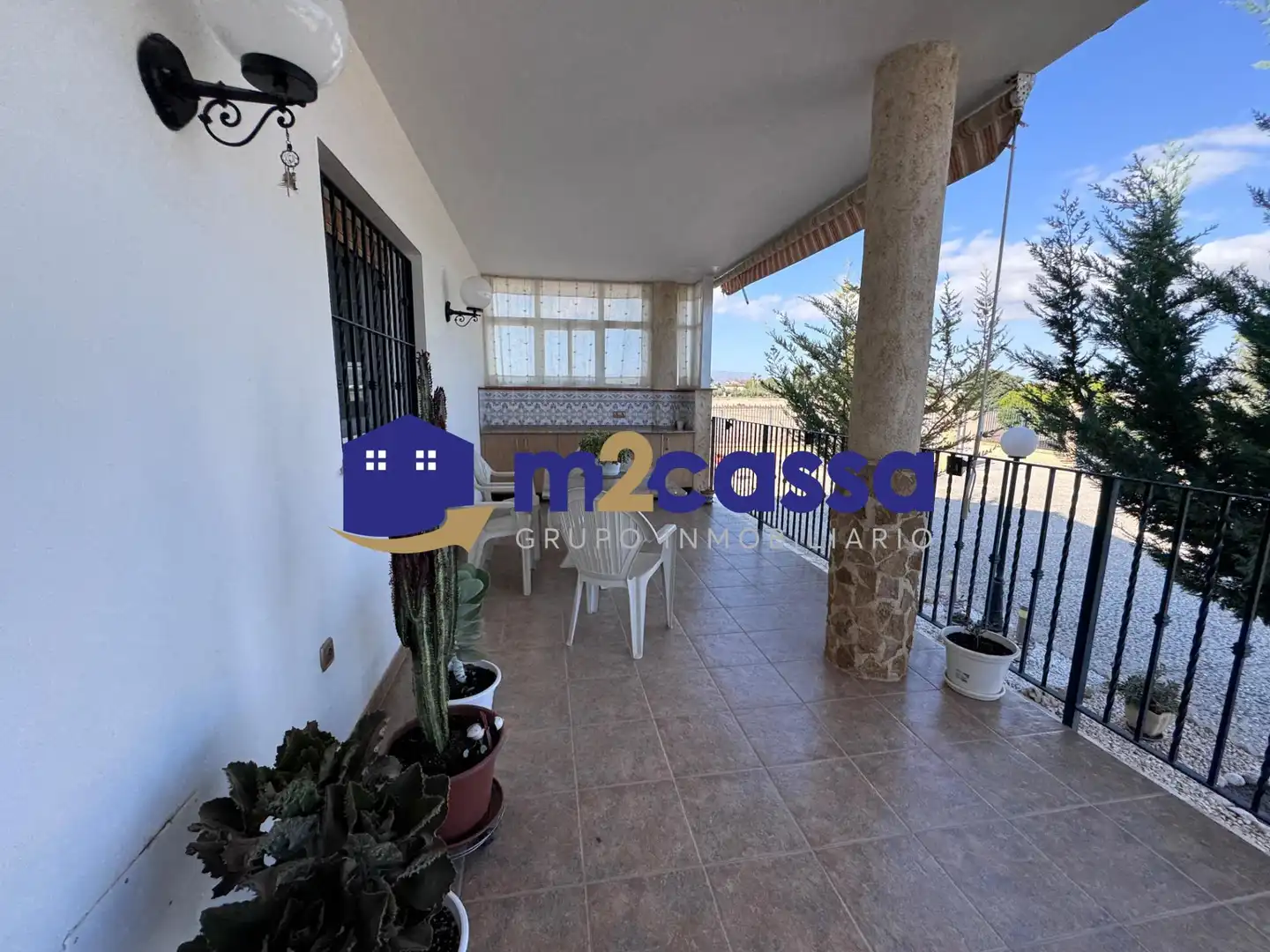 Vista exterior de Casa o xalet en venda en Lorca amb Terrassa