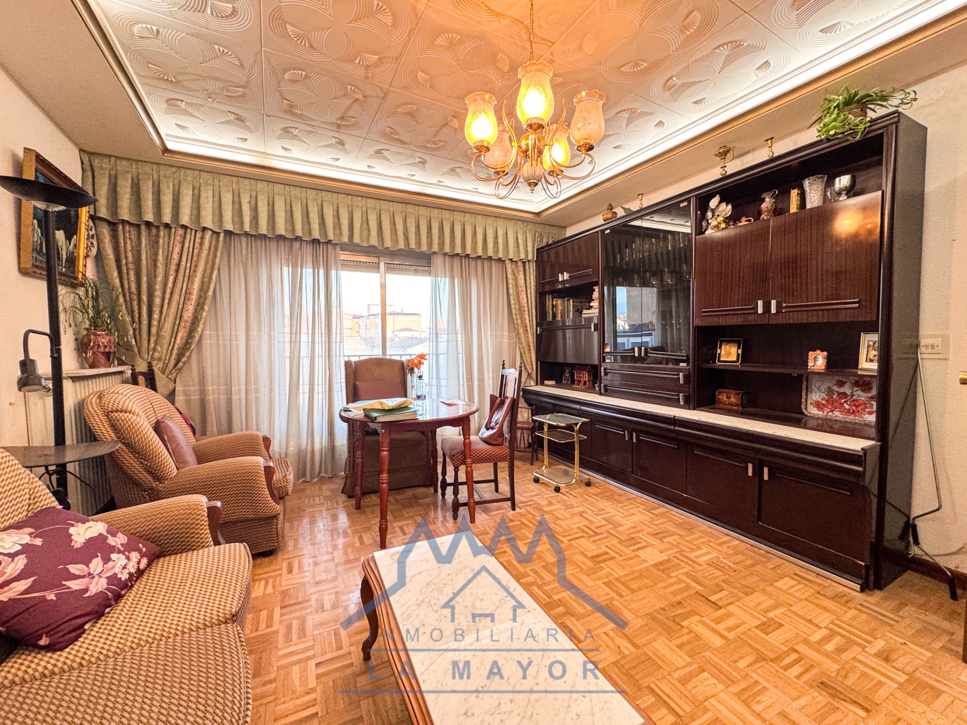 Sala d'estar de Pis en venda en Ciudad Real Capital amb Aire condicionat, Calefacció i Parquet