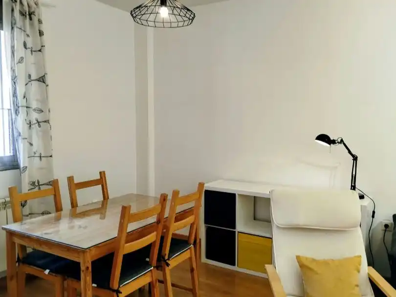 Esszimmer von Maisonette zur Miete in Ciudad Real Capital mit Klimaanlage, Terrasse und Balkon