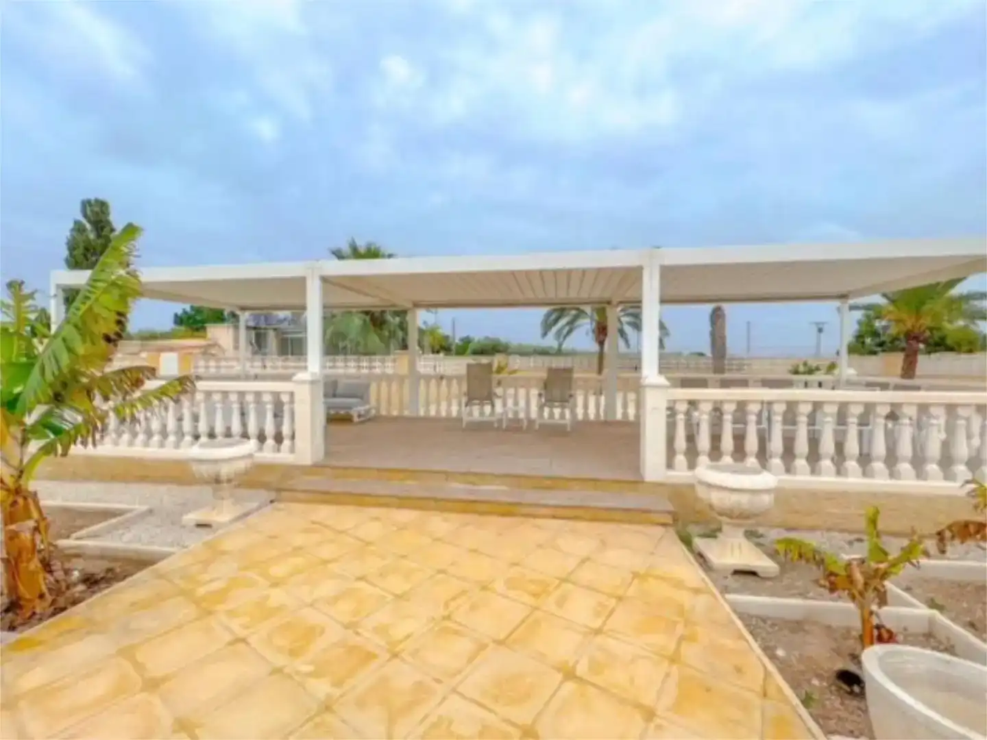 Terraza de Casa o chalet en venta en Mutxamel con Aire acondicionado, Piscina y Balcón