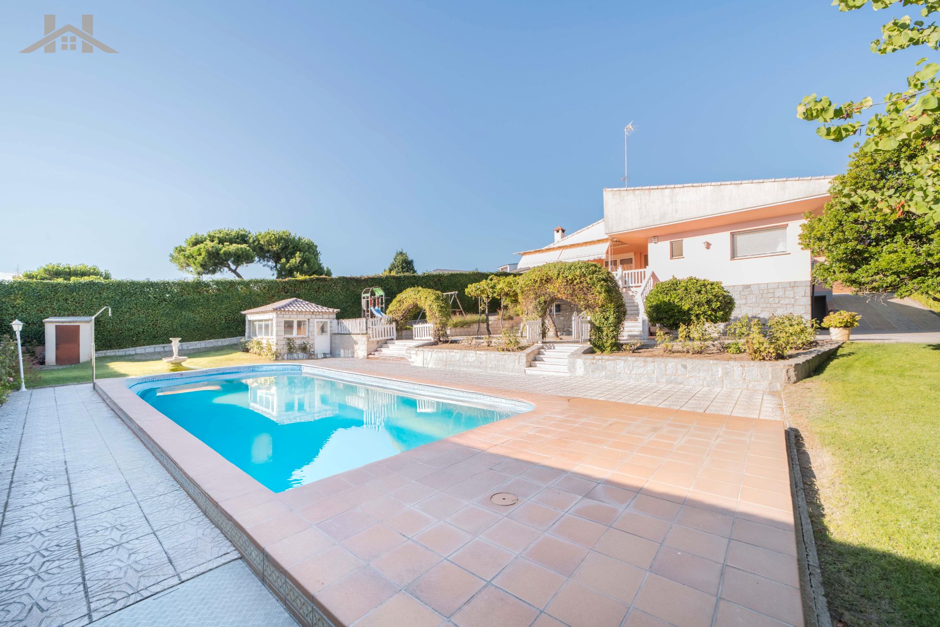 Garden of House or chalet for sale in Villaviciosa de Odón  with Air Conditioner, Private garden and Terrace