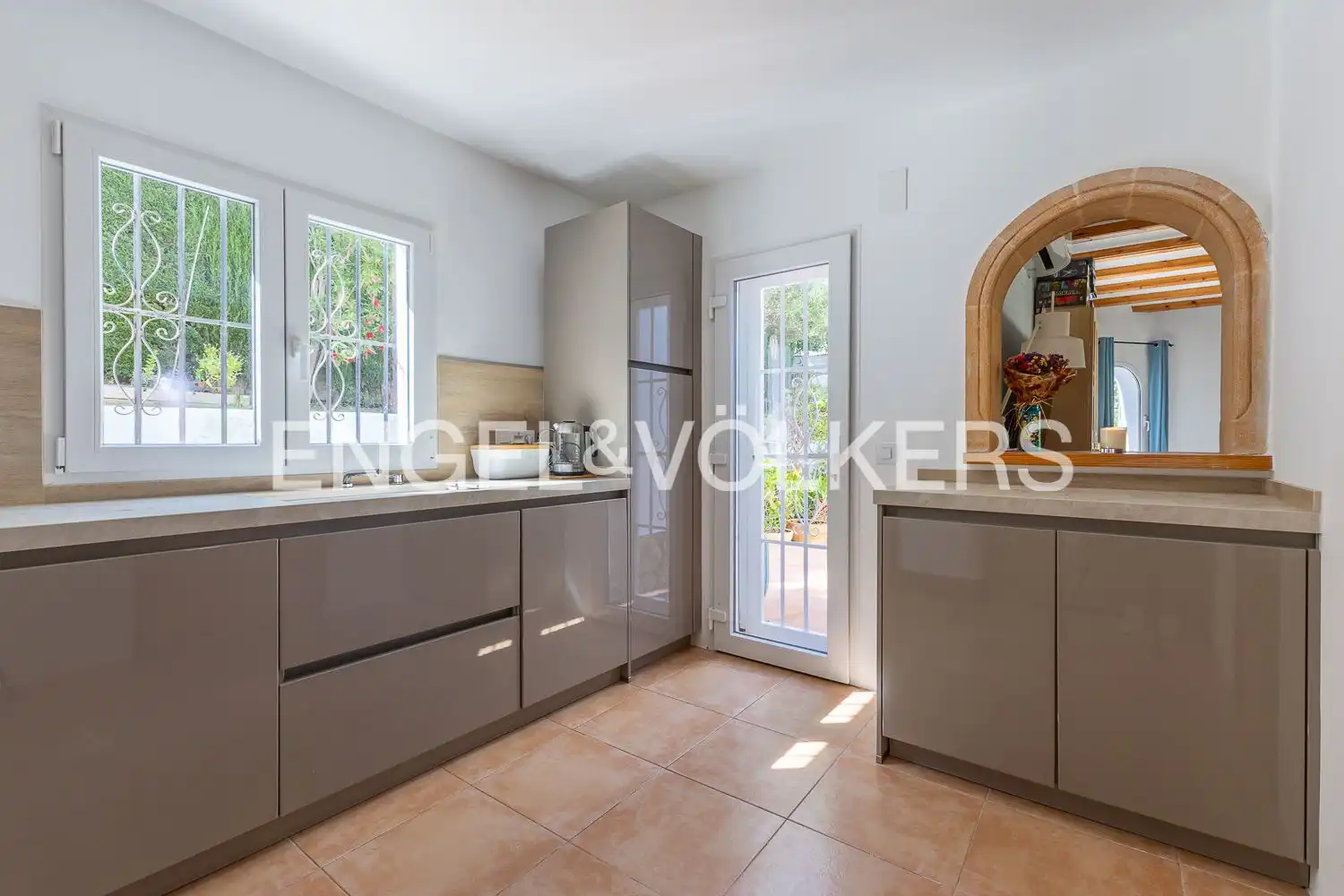 Cuina de Finca rústica en venda en Jávea / Xàbia amb Aire condicionat, Calefacció i Jardí privat