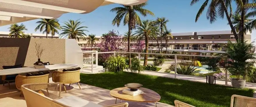 Terrassa de Casa o xalet en venda en Elche / Elx amb Aire condicionat, Jardí privat i Terrassa