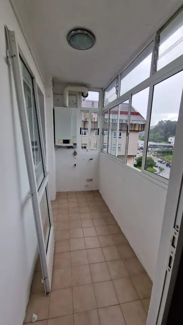 Terrasse von Wohnung zum Verkauf in Culleredo mit Heizung, Parkett und Abstellraum
