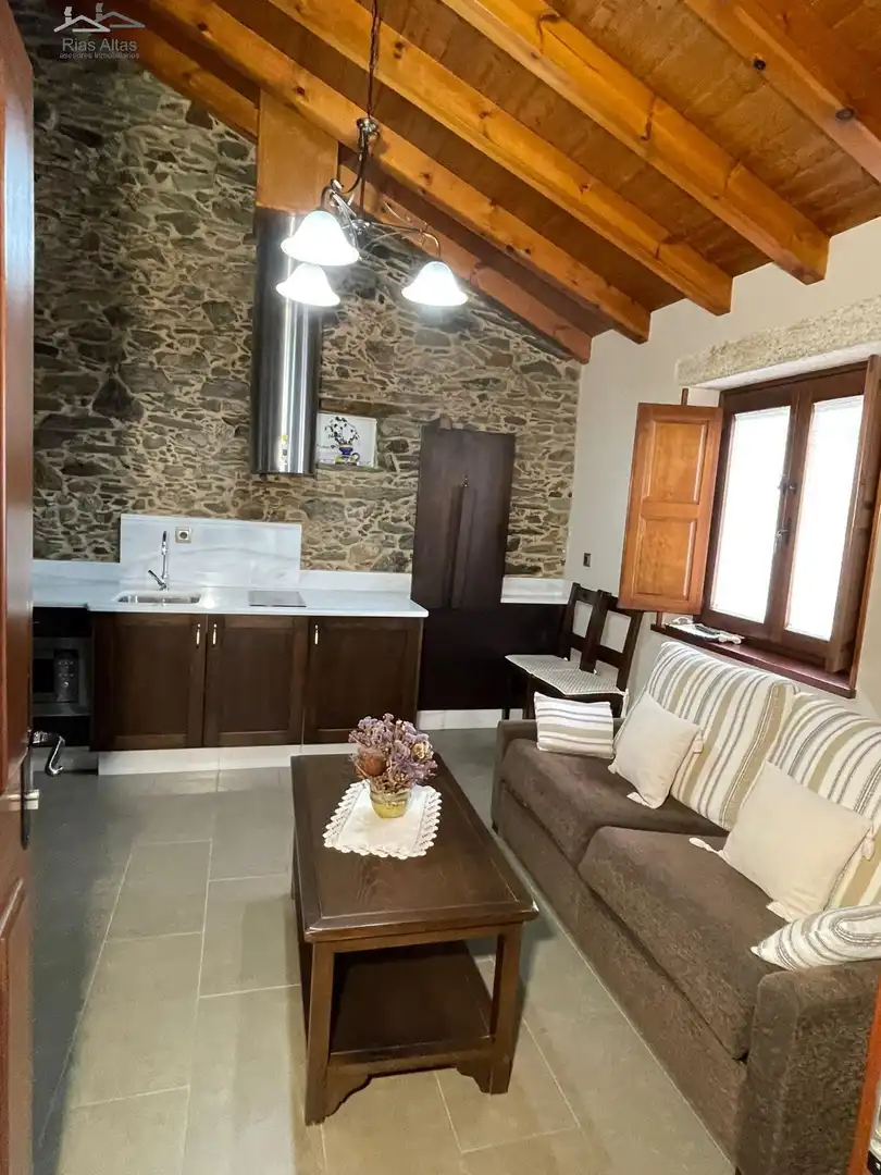 Cocina de Casa o chalet en venta en Ordes con Jardín privado y Trastero