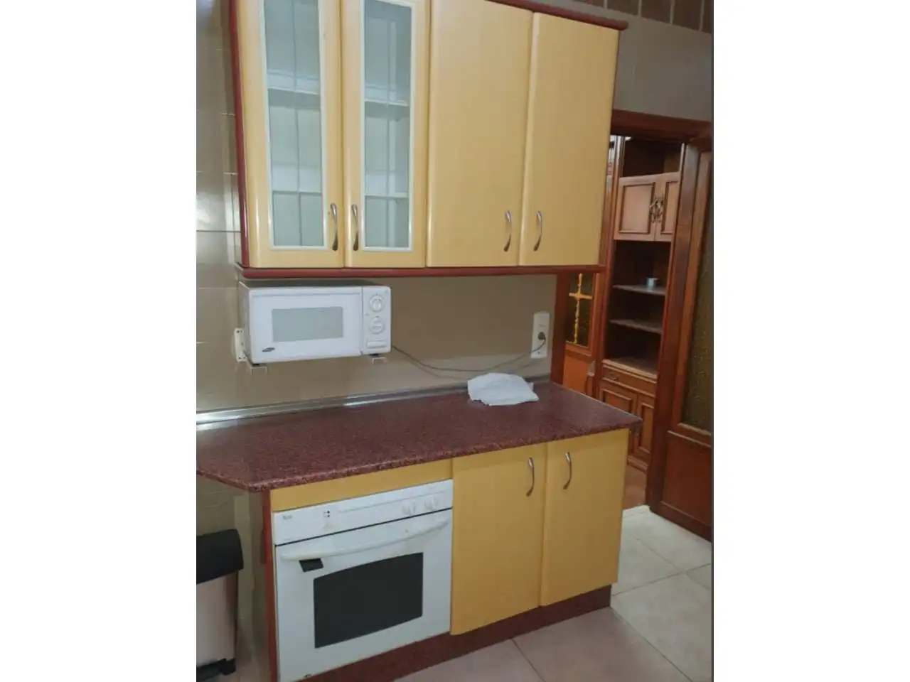 Cocina de Piso en venta en Villanueva de la Serena con Calefacción, Terraza y Amueblado