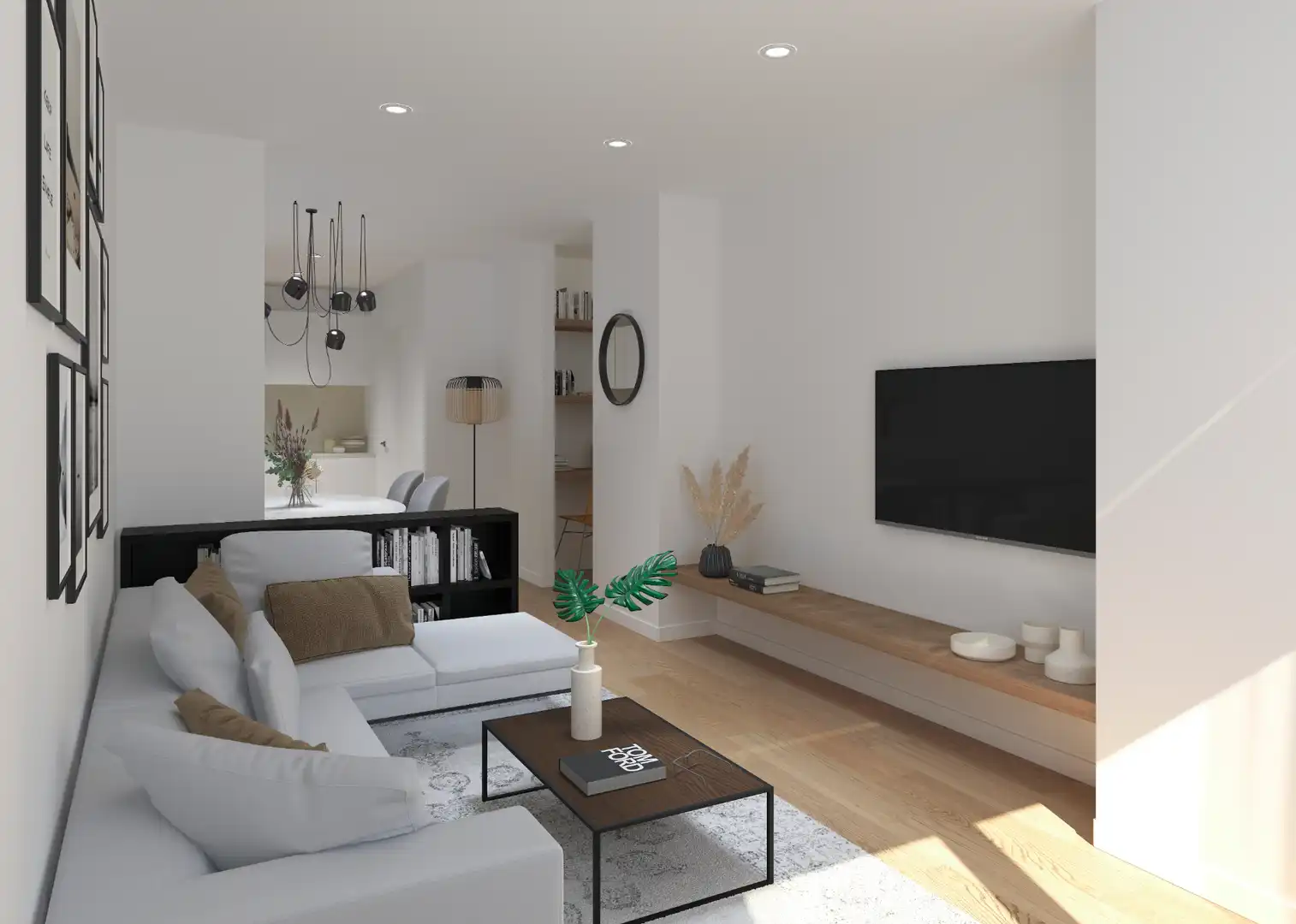 Sala de estar de Ático en venta en Málaga con Aire acondicionado, Calefacción y Terraza