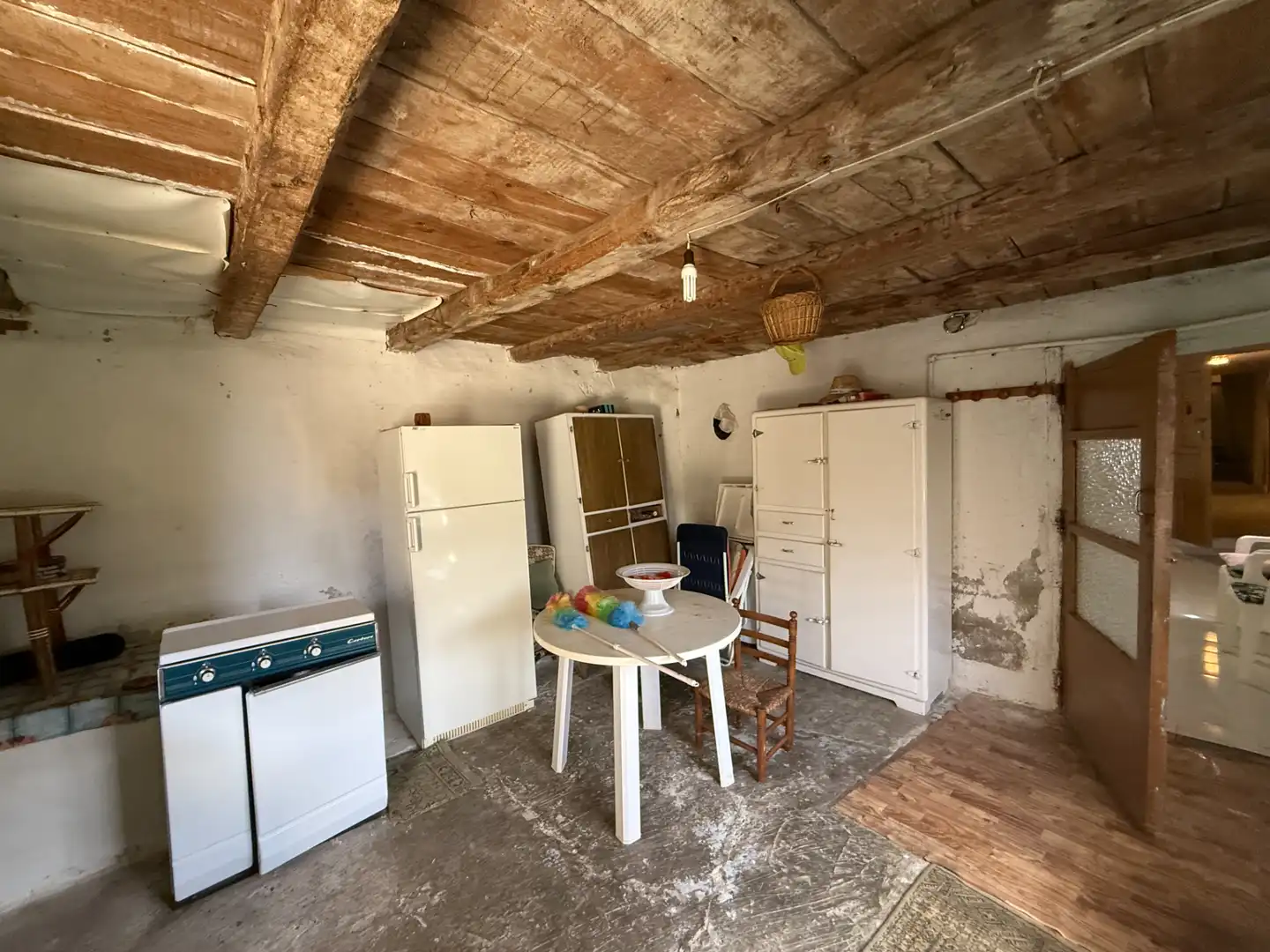 Cocina de Finca rústica en venta en Perales con Calefacción, Amueblado y Horno