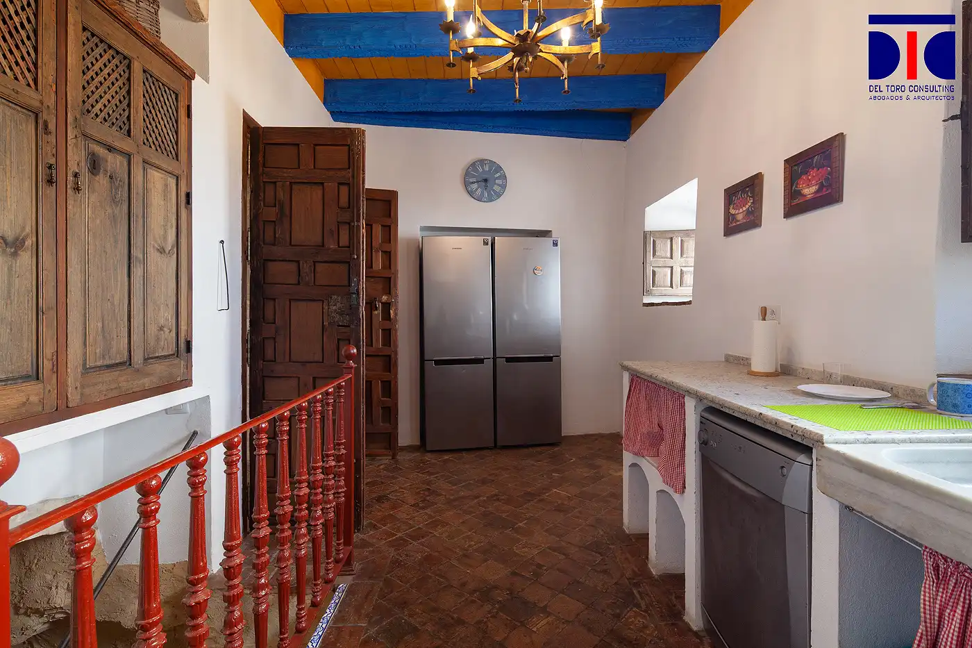 Cocina de Finca rústica en venta en Carmona con Aire acondicionado, Calefacción y Jardín privado