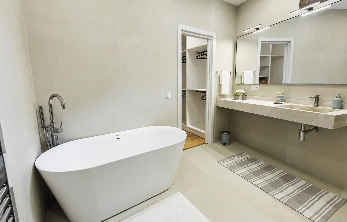 Badezimmer von Maisonette zum Verkauf in  Palma de Mallorca mit Klimaanlage, Terrasse und Möbliert