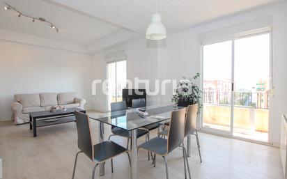 Living room of Flat to rent in  Valencia Capital  with Air Conditioner and Balcony