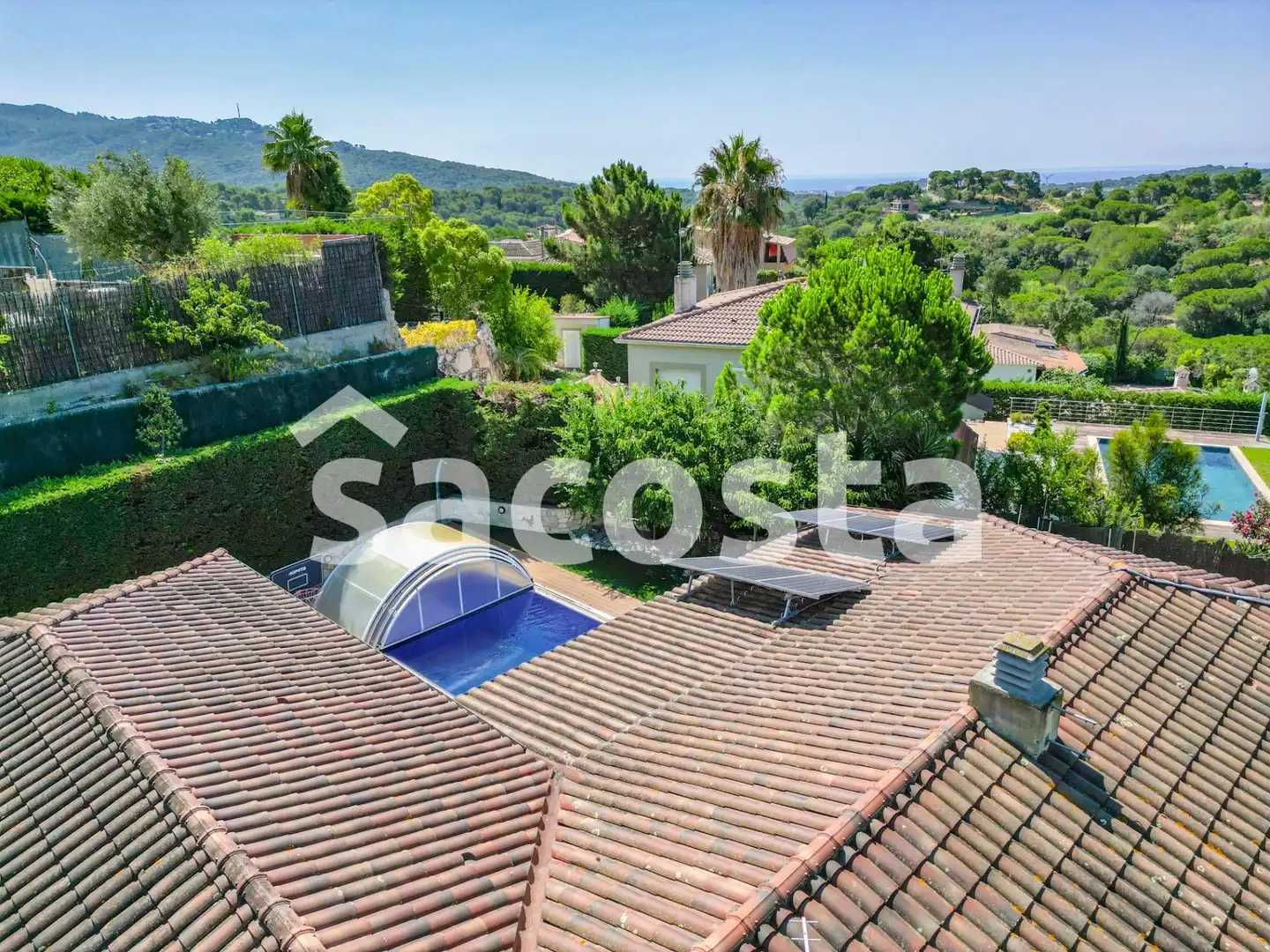 Vista exterior de Casa o xalet en venda en Lloret de Mar amb Aire condicionat, Jardí privat i Parquet