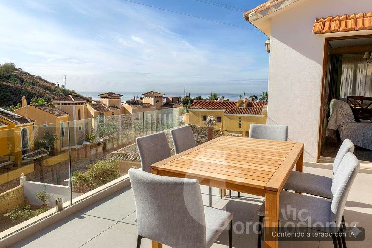 Terrace of House or chalet for sale in Rincón de la Victoria  with Air Conditioner, Private garden and Terrace