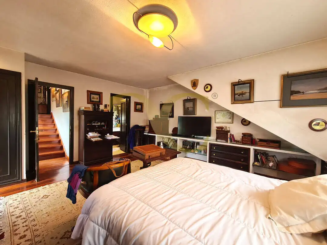 Bedroom of Houses for sale in Gijón   with Heating, Private garden and Terrace