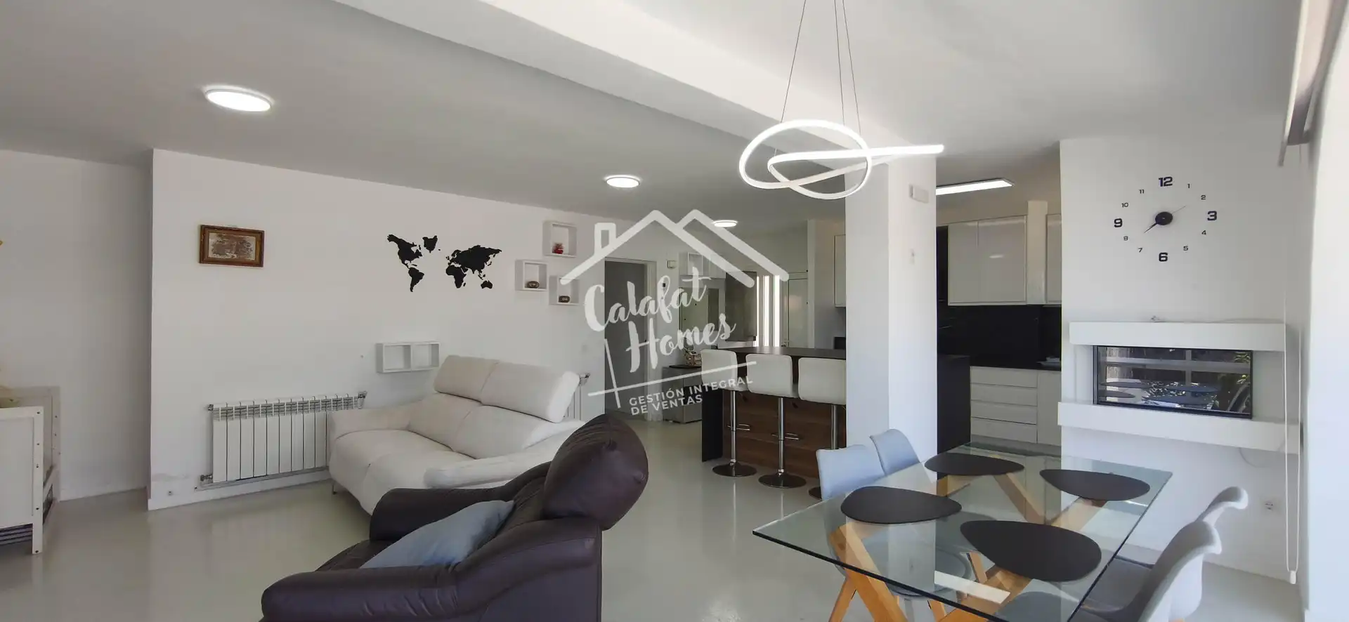 Sala d'estar de Casa o xalet en venda en L'Ametlla de Mar  amb Aire condicionat, Calefacció i Jardí privat