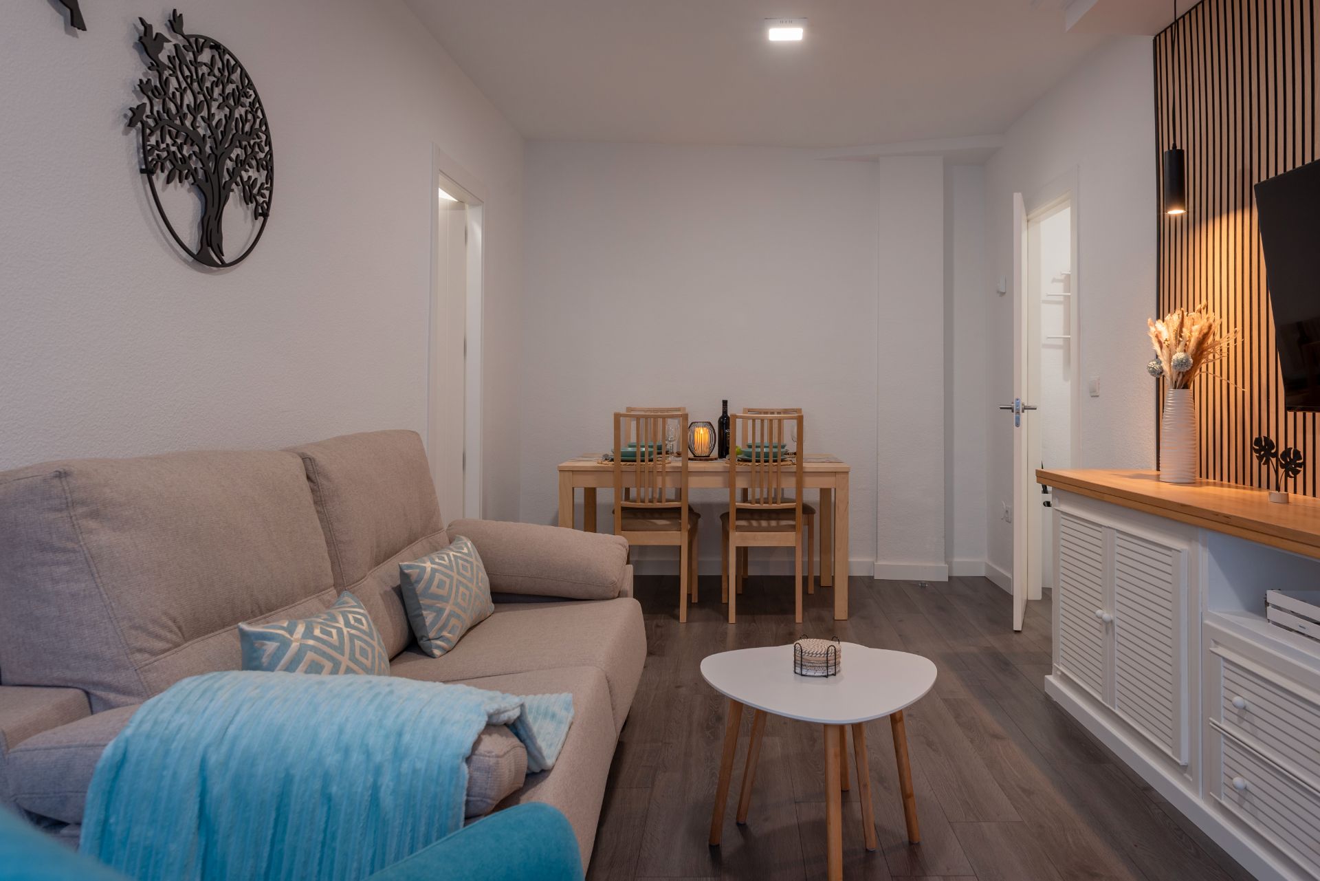 Sala d'estar de Pis en venda en Cenes de la Vega amb Aire condicionat, Calefacció i Moblat