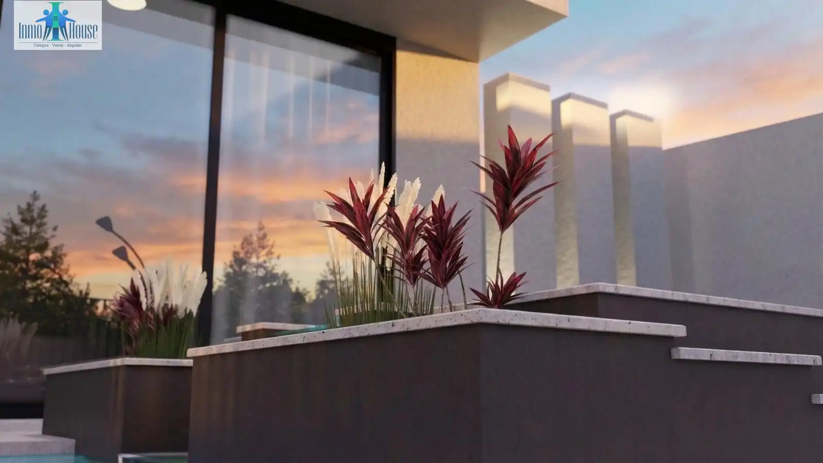 Terraza de Casa o chalet en venta en Chinchilla de Monte-Aragón con Trastero, Piscina y Jacuzzi