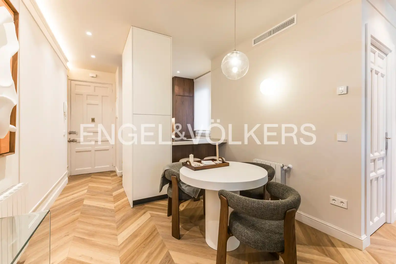 Esszimmer von Wohnung zum Verkauf in Madrid mit Klimaanlage, Heizung und Parkett