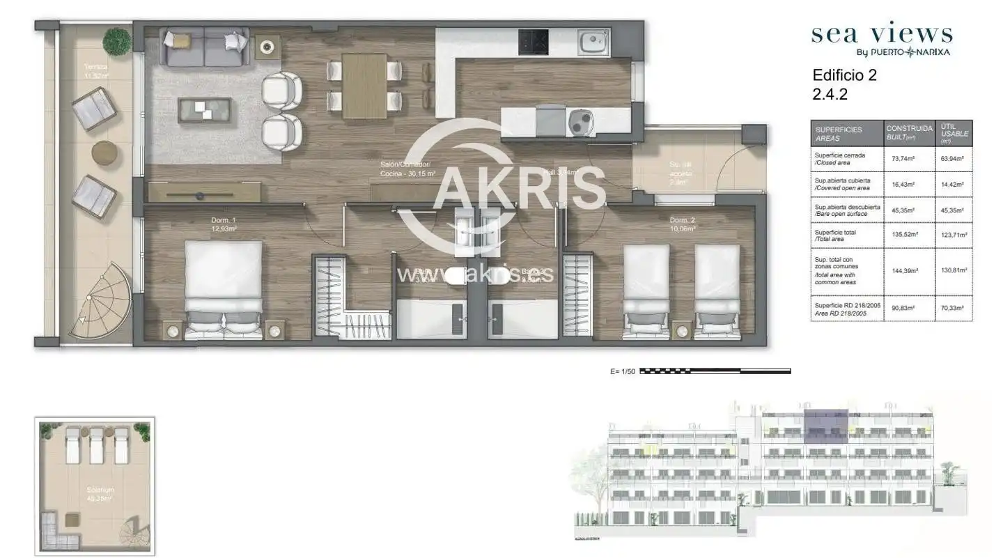 Flat for sale in Pago Cerro Lagos, Torrox Pueblo