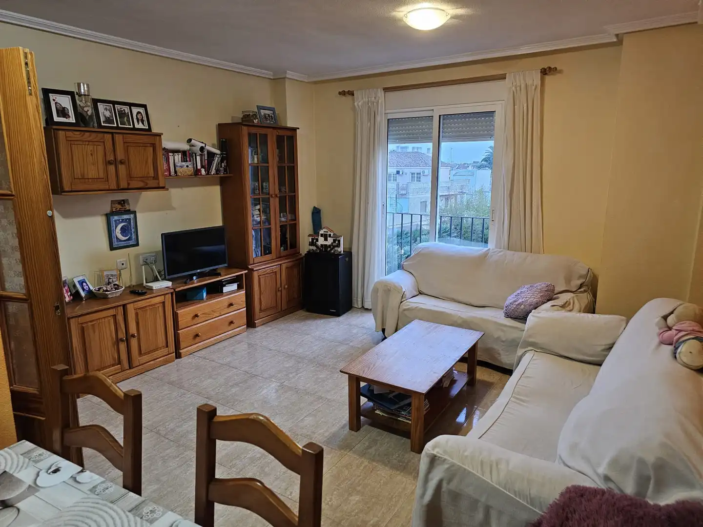 Sala de estar de Piso en venta en San Pedro del Pinatar con Aire acondicionado, Calefacción y Amueblado
